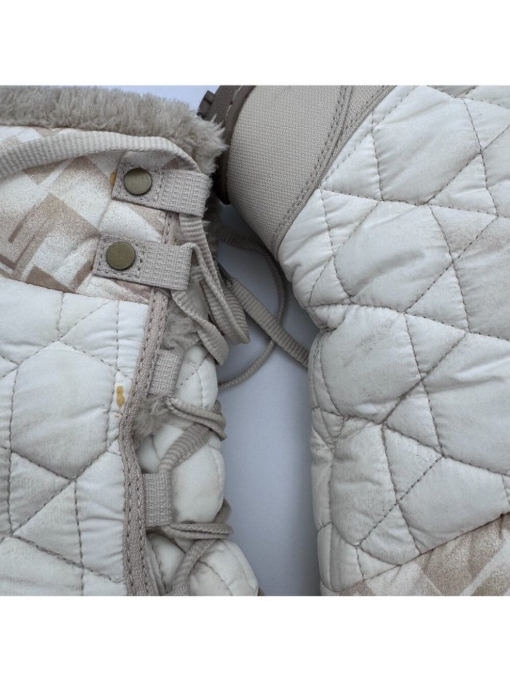 Columbia Minx Mid II Size 10 Sea Salt/Stone Omni Heat Waterproof Winter Boots - Picture 6 of 10